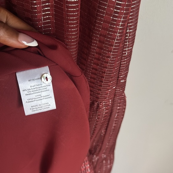 NEW Anthropologie DOLAN Collection Sawyer Silk Midi Dress XS - Picture 8 of 13